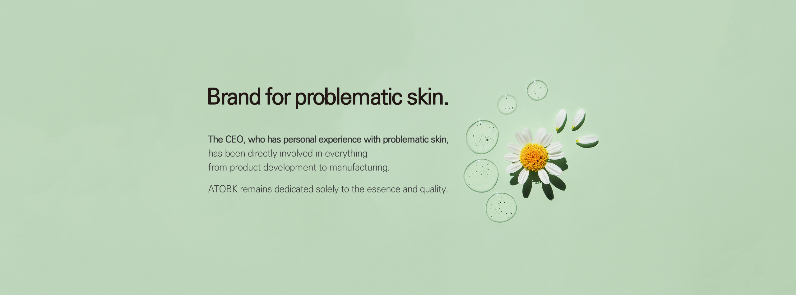 Brand for problematic skin
